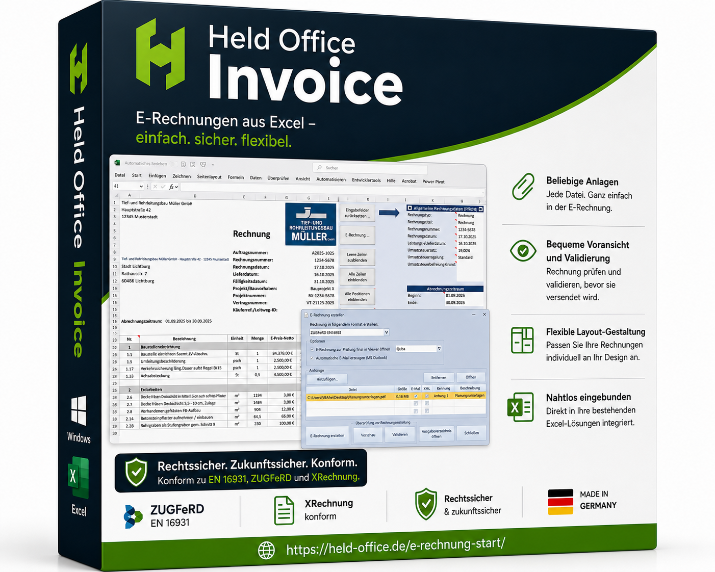 Software-Box von Held Office Invoice
